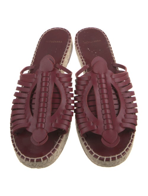 Altuzarra Leather Espadrilles