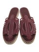 Altuzarra Leather Espadrilles