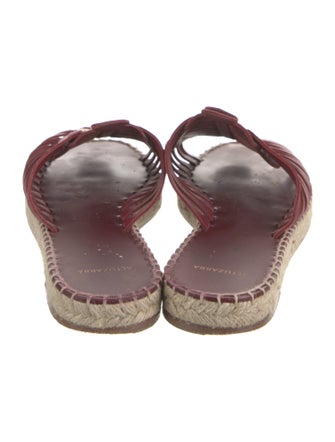Altuzarra Leather Espadrilles