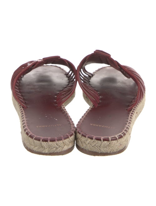 Altuzarra Leather Espadrilles