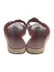 Altuzarra Leather Espadrilles