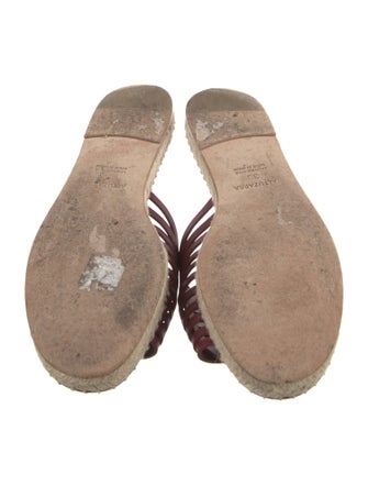 Altuzarra Leather Espadrilles