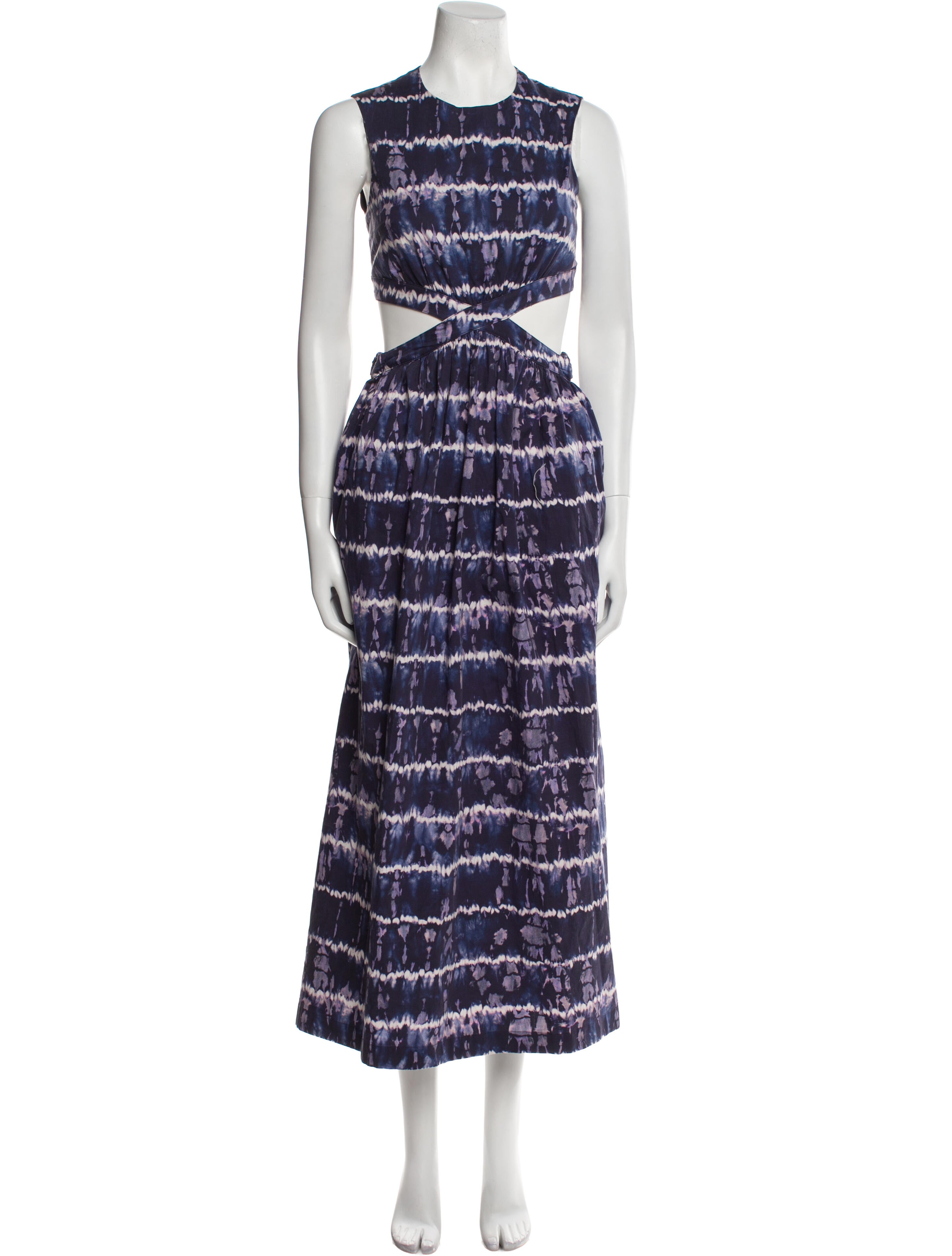 Altuzarra Printed Long Dress