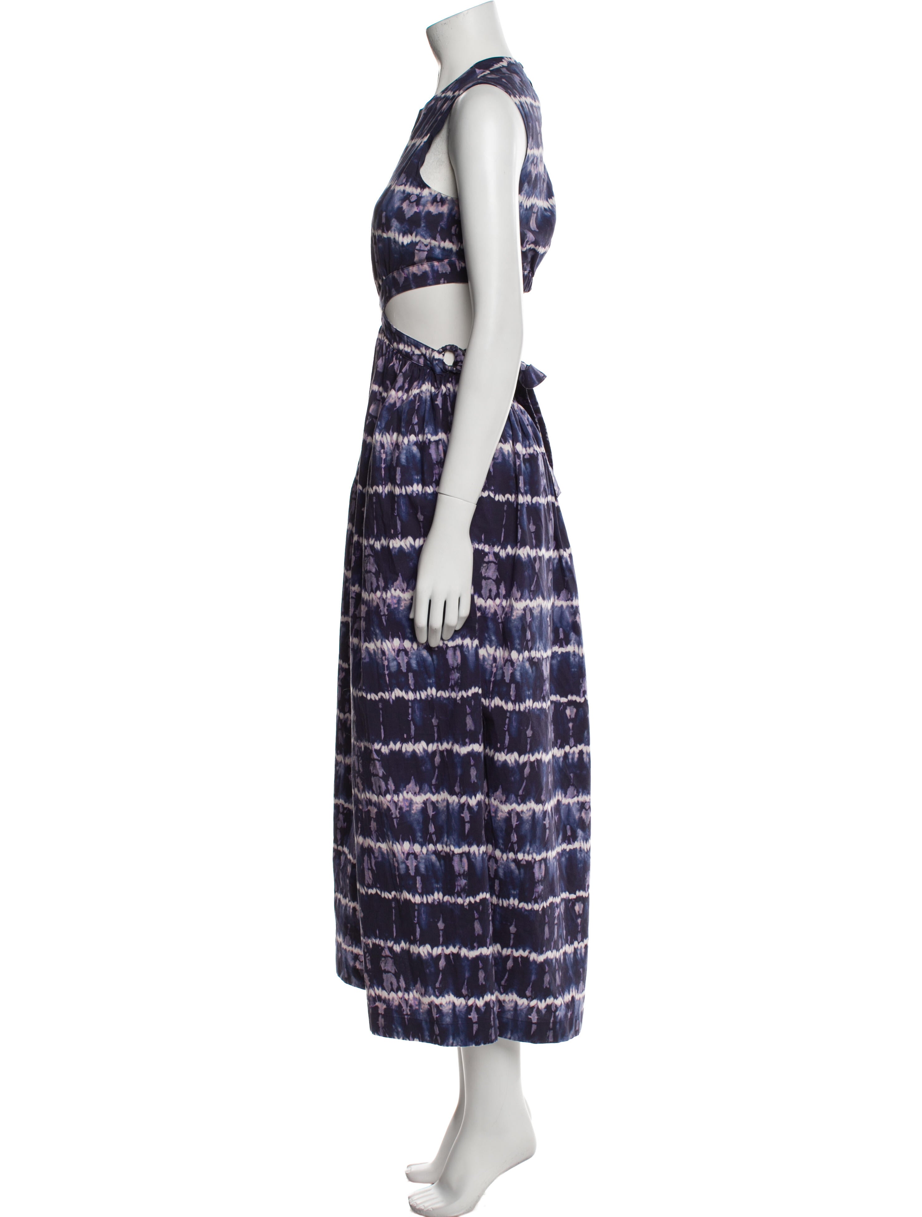 Altuzarra Printed Long Dress