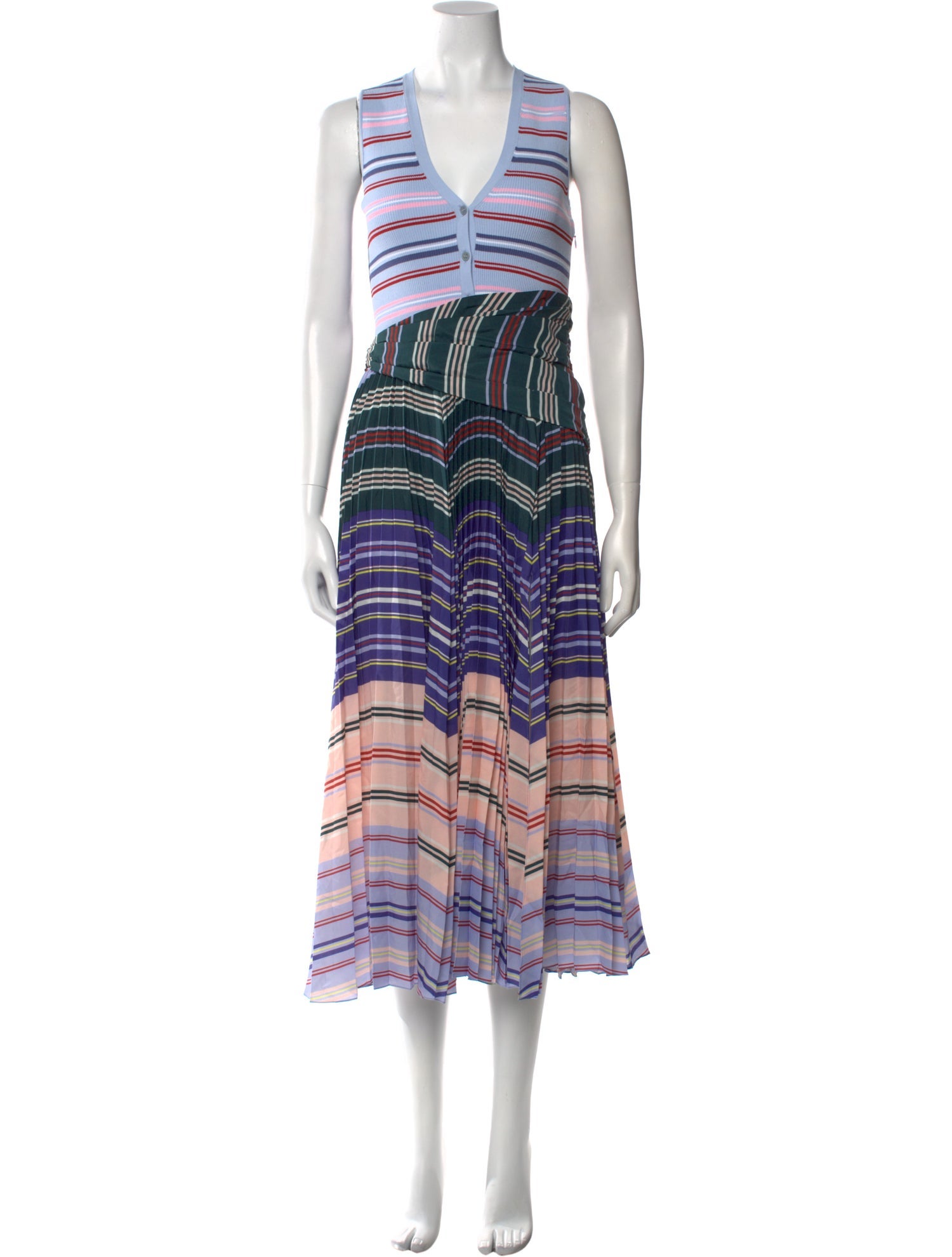 Altuzarra Striped Long Dress w/ Tags
