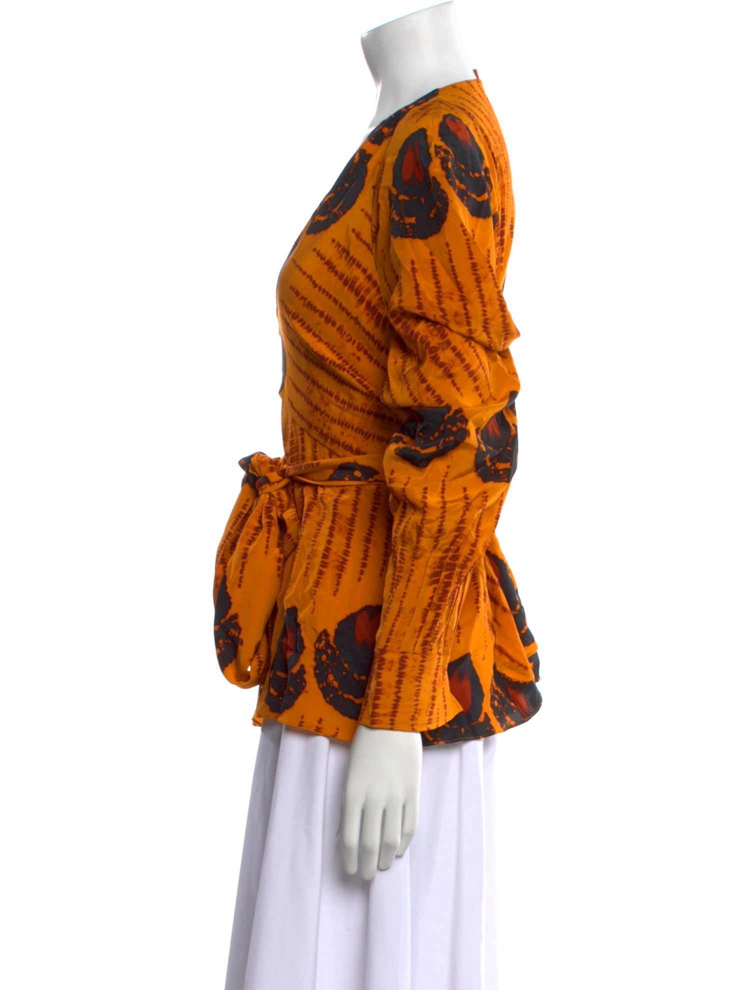 Altuzarra Silk Printed Blouse