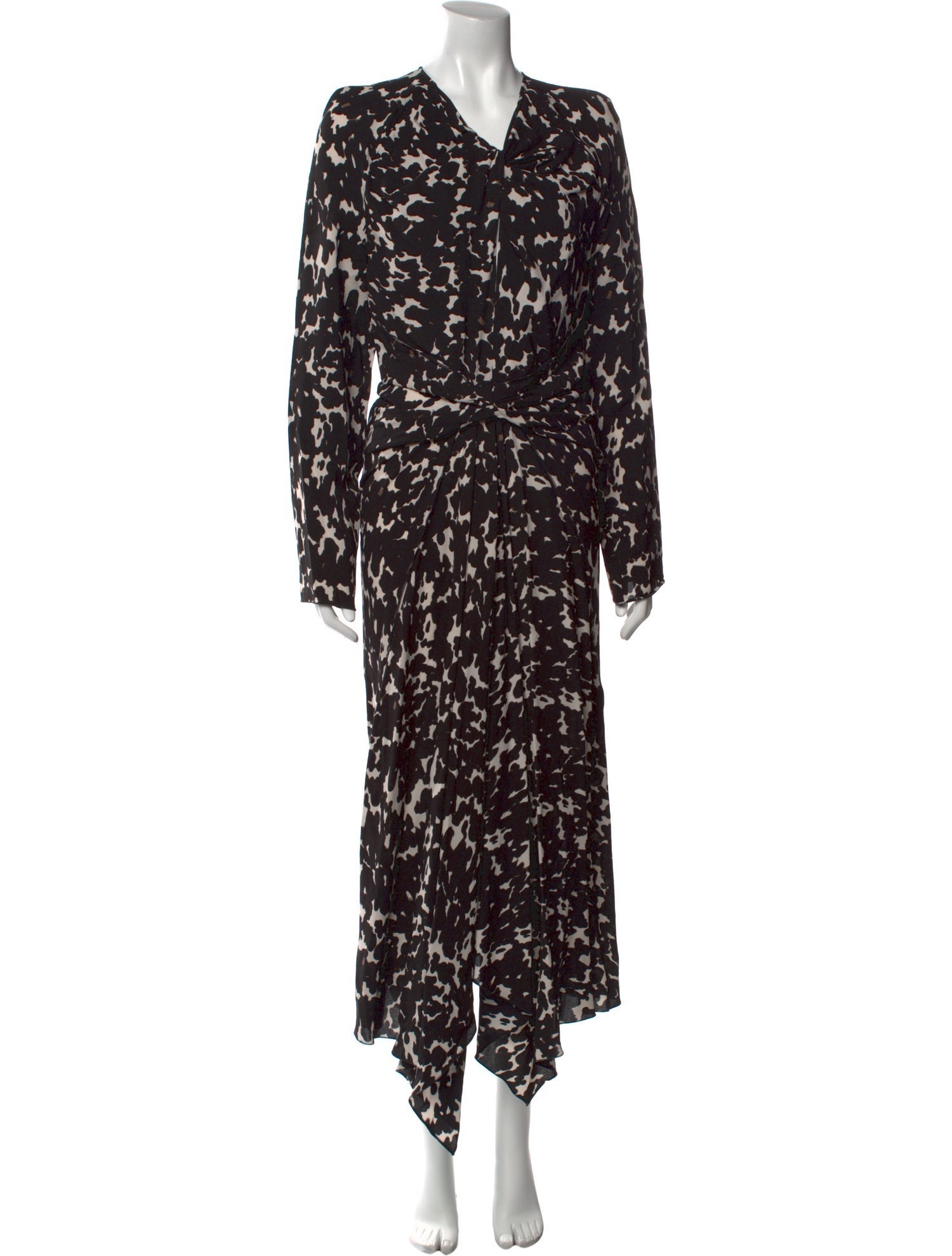 Altuzarra Animal Print Midi Length Dress