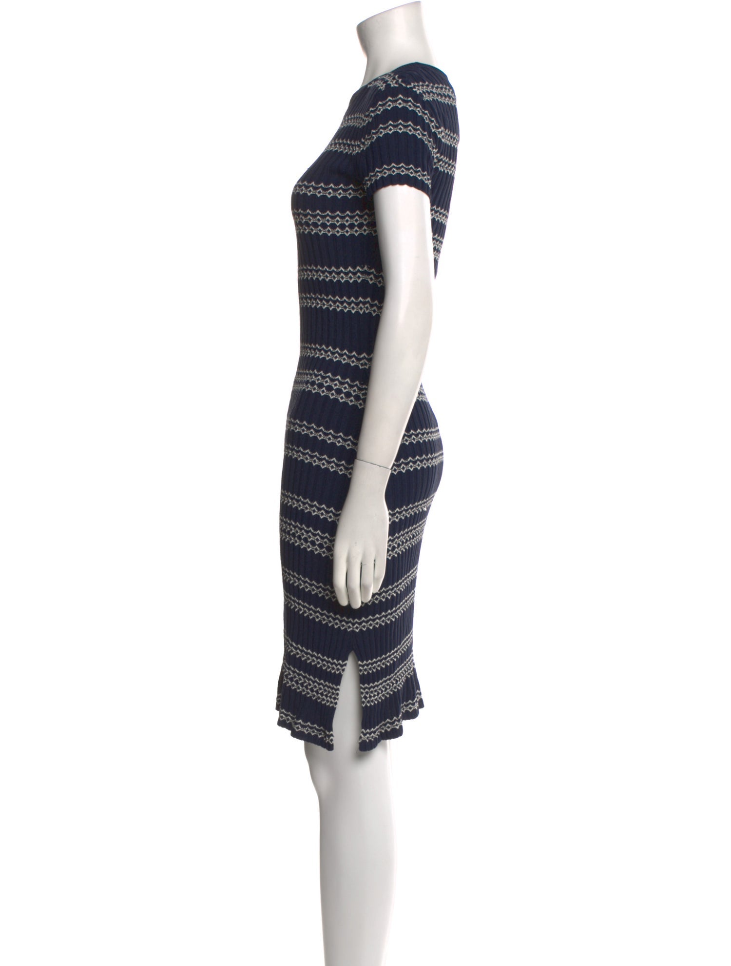 Altuzarra Striped Knee-Length Dress