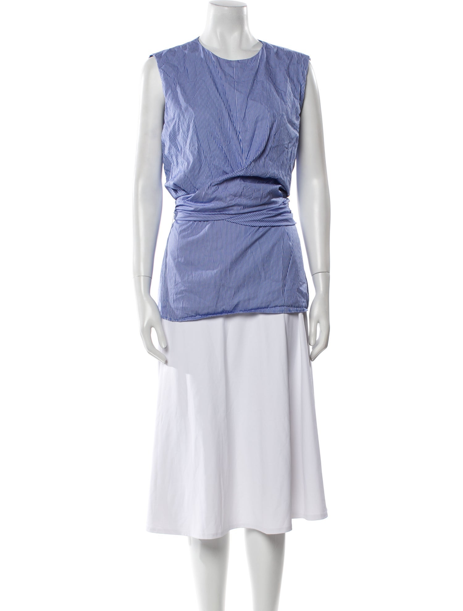 Altuzarra Striped Crew Neck Tunic