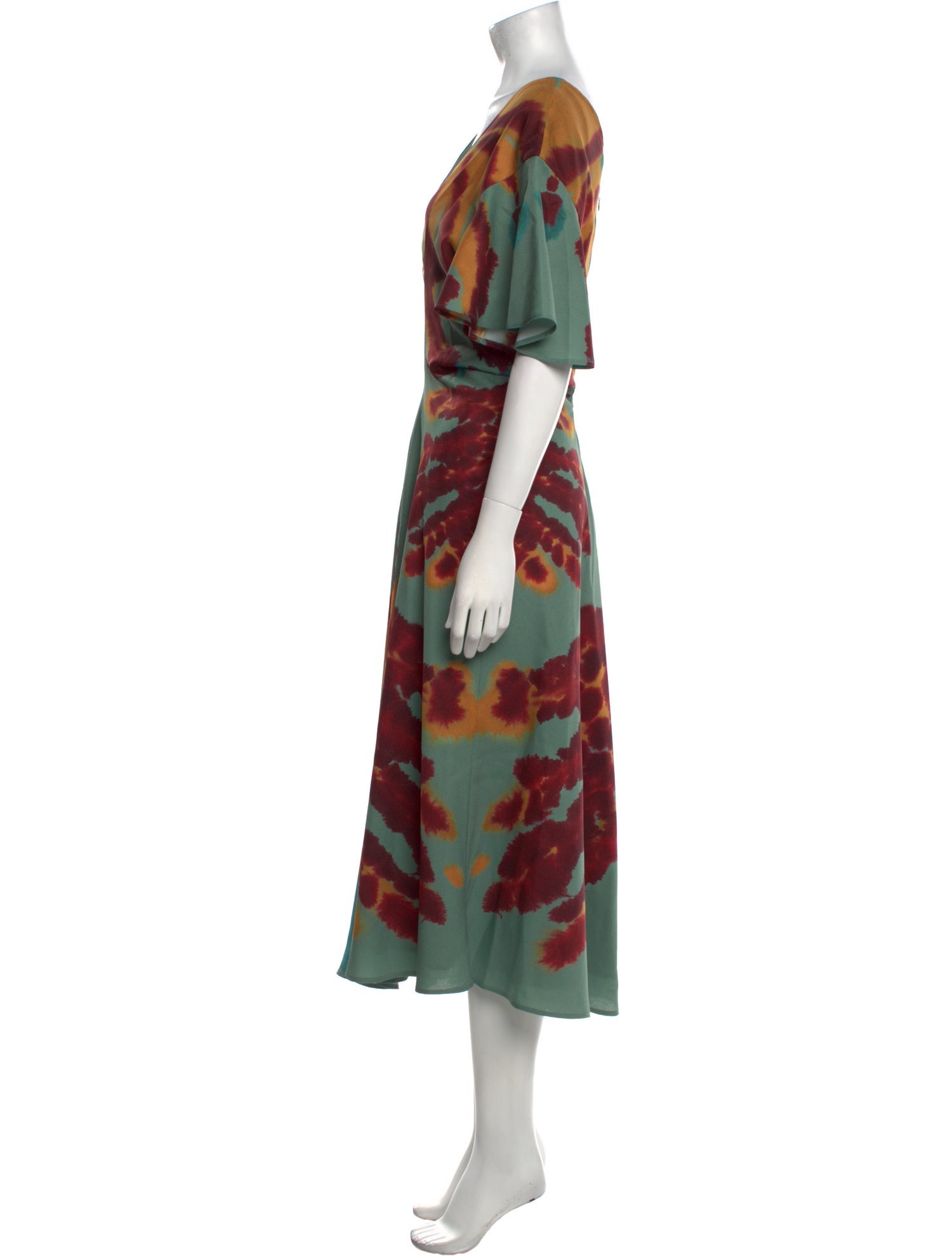 Altuzarra Printed Long Dress