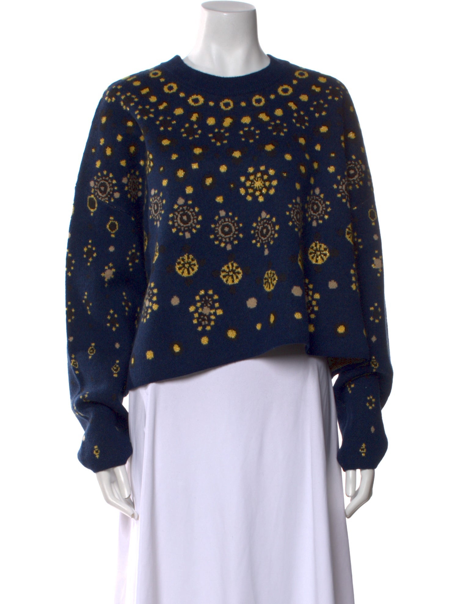 Altuzarra Cashmere Printed Sweater w/ Tags