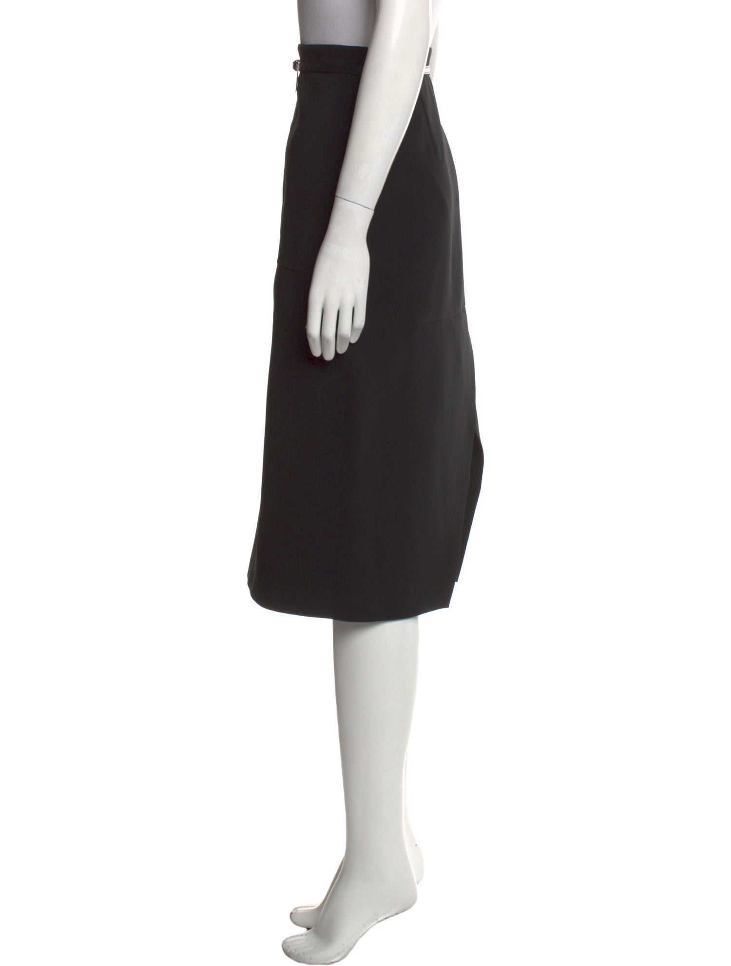 Altuzarra Calf Leather Knee-Length Skirt