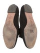 Altuzarra Suede Fringe Trim Accent Loafers