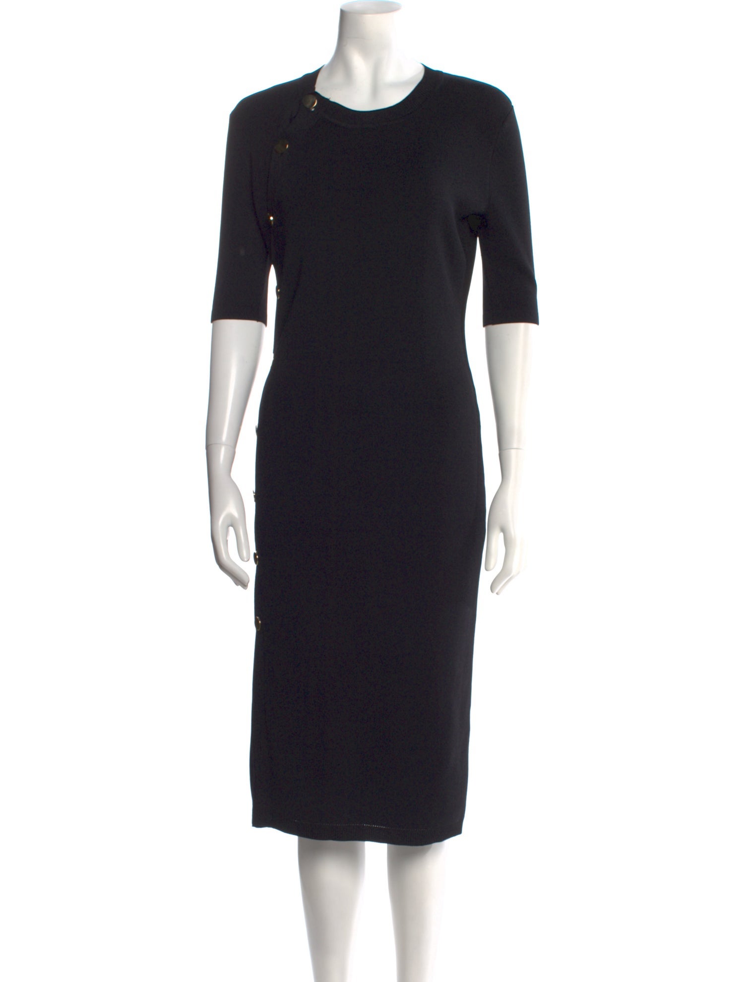 Altuzarra Crew Neck Midi Length Dress