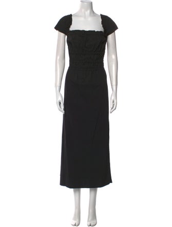 Altuzarra Square Neckline Long Dress