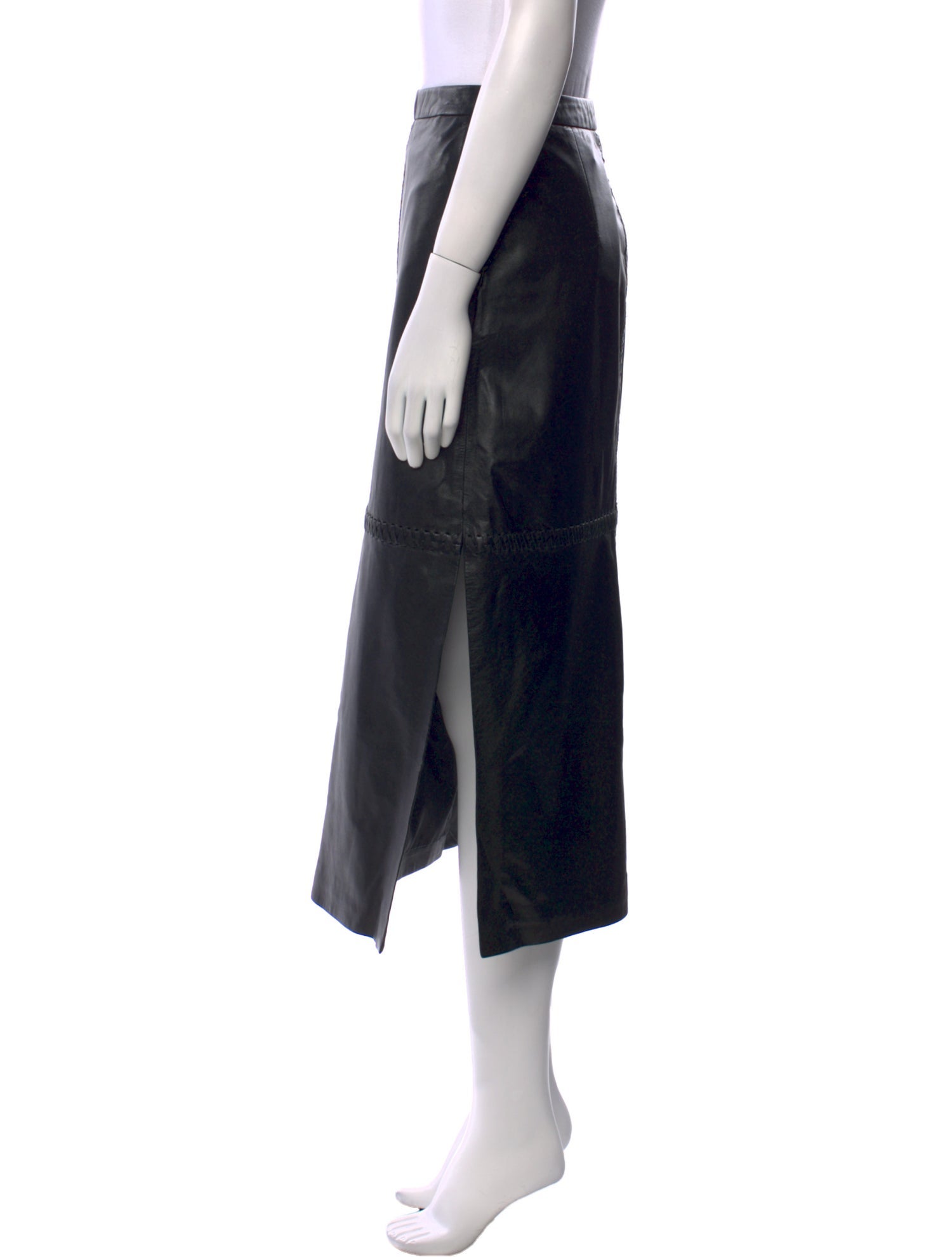 Altuzarra Linen Midi Length Skirt