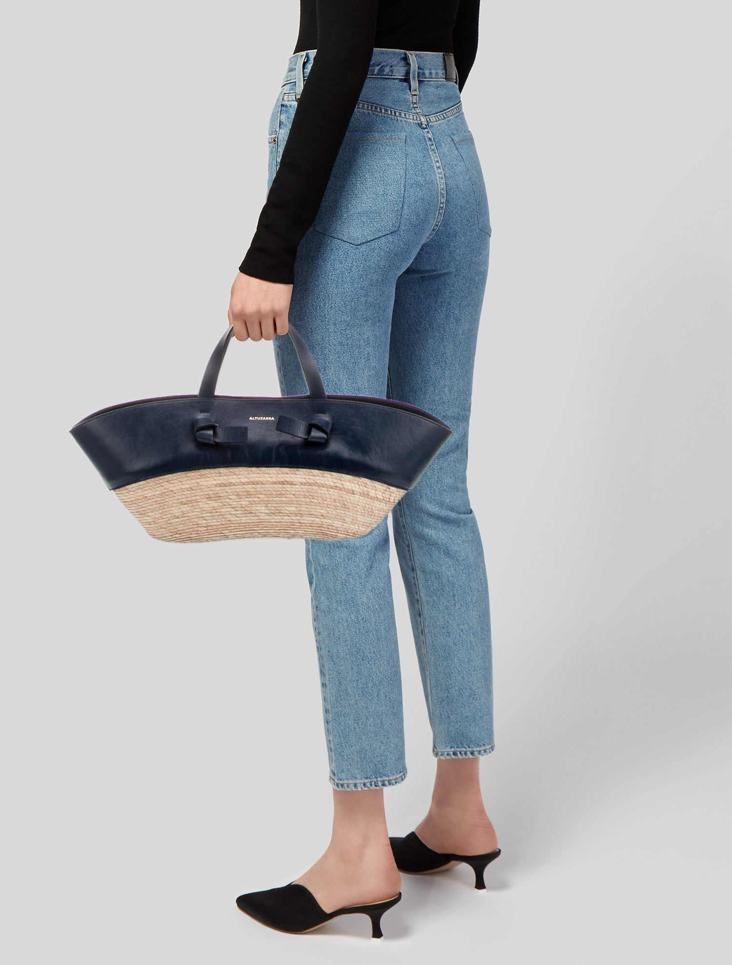 Altuzarra Leather Top Handle Bag