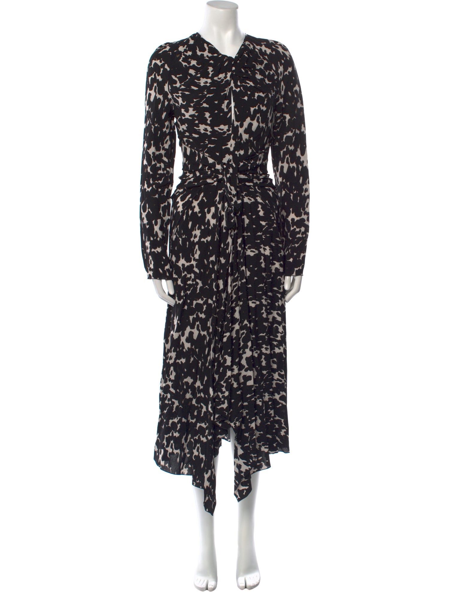 Altuzarra Animal Print Long Dress