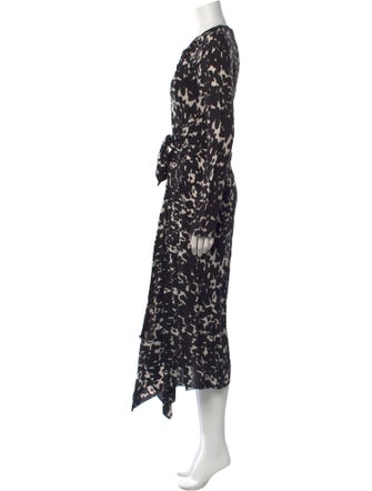 Altuzarra Animal Print Long Dress
