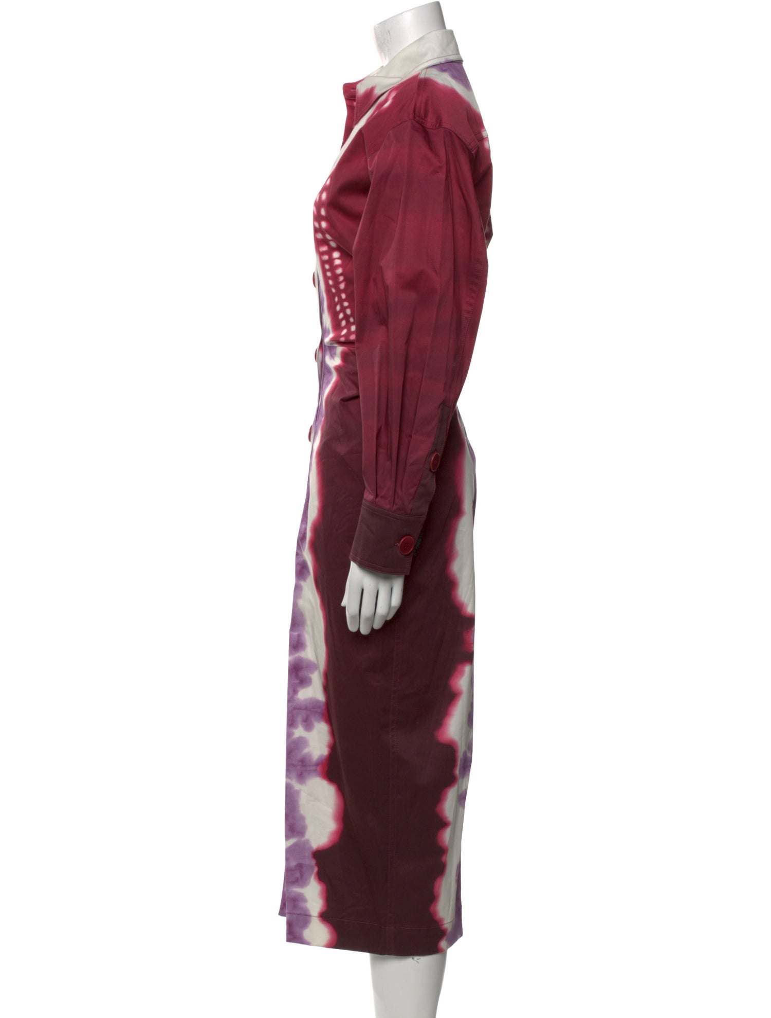 Altuzarra Tie-Dye Print Long Dress w/ Tags