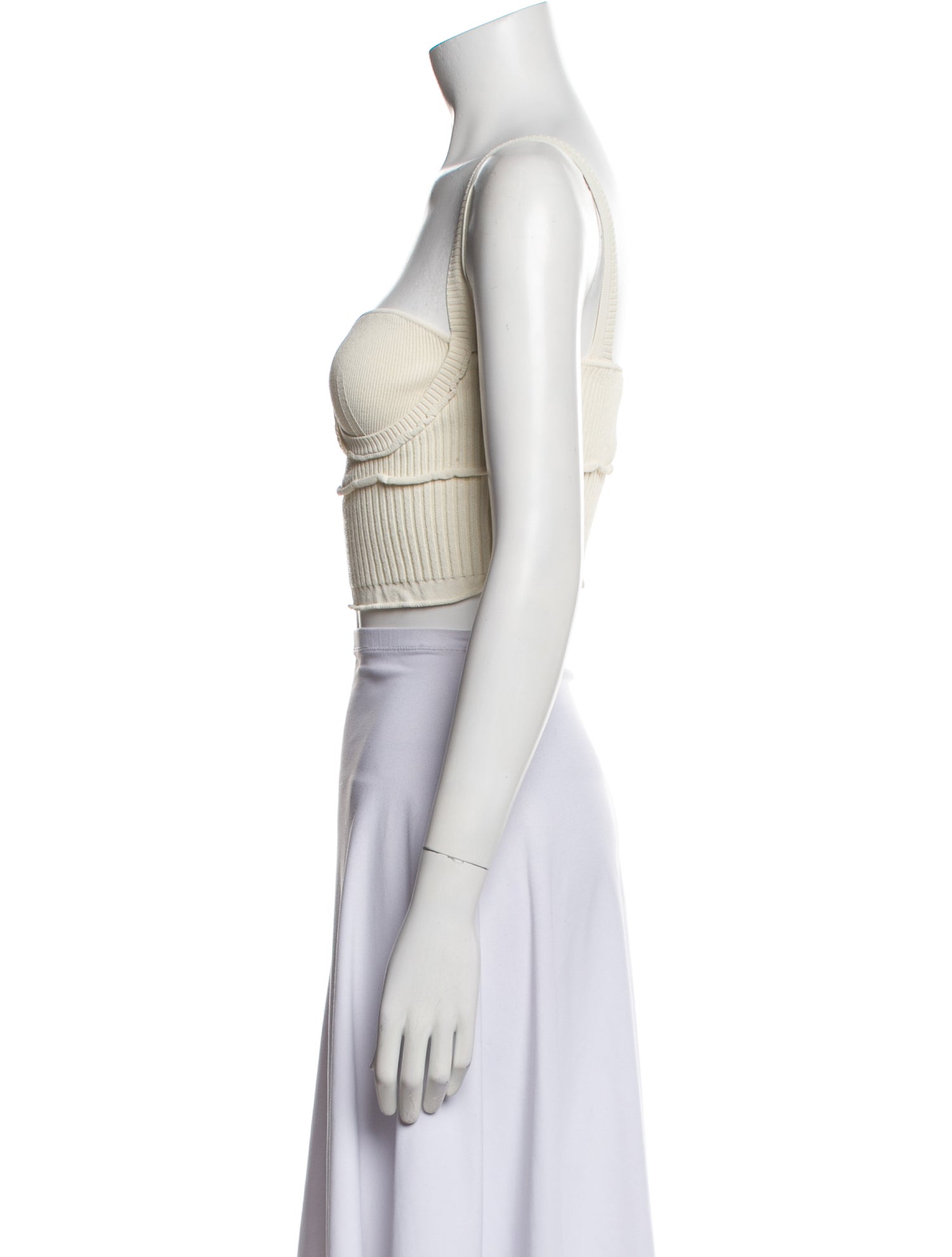 Altuzarra Square Neckline Sleeveless Crop Top w/ Tags