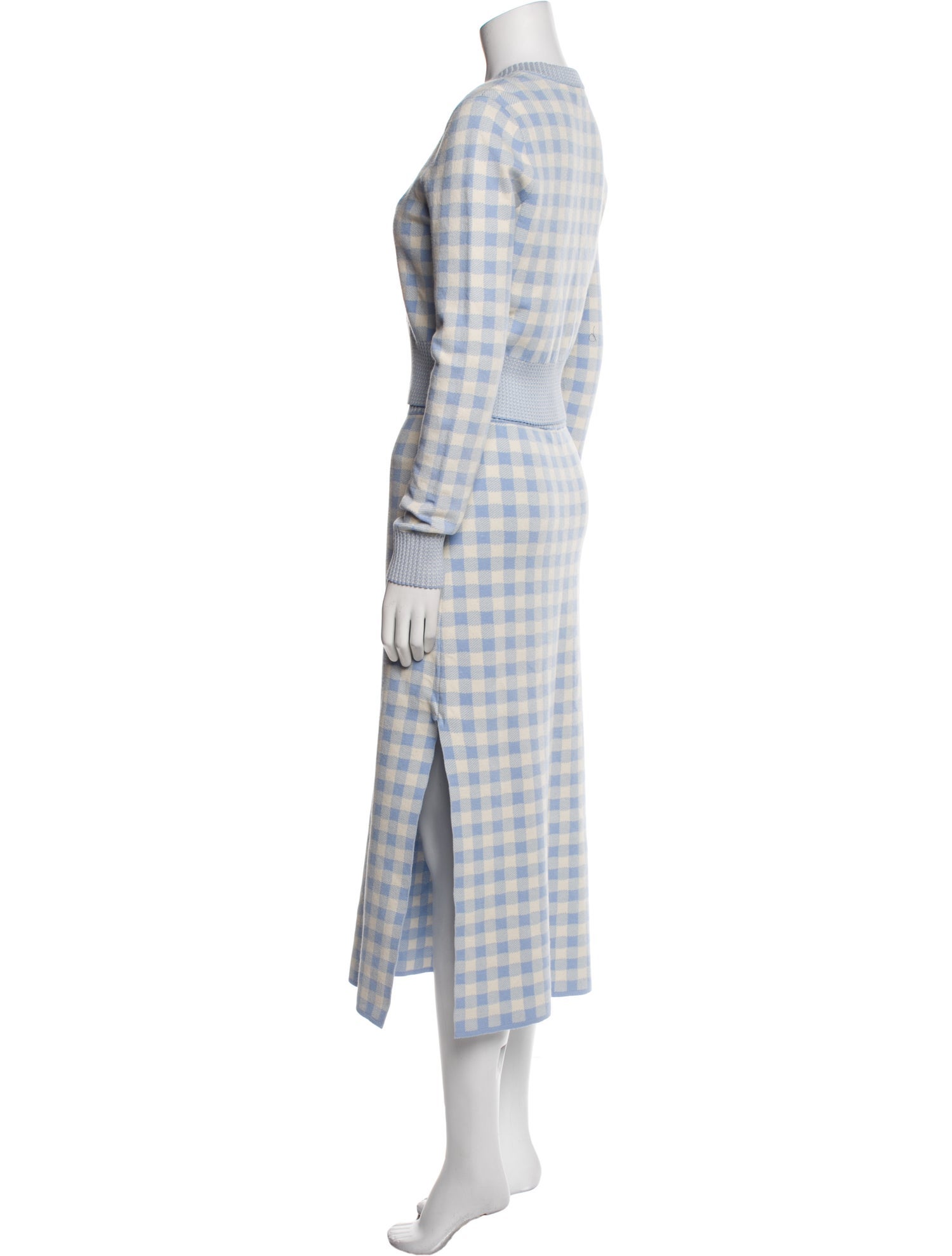 Altuzarra Plaid Print Skirt Set