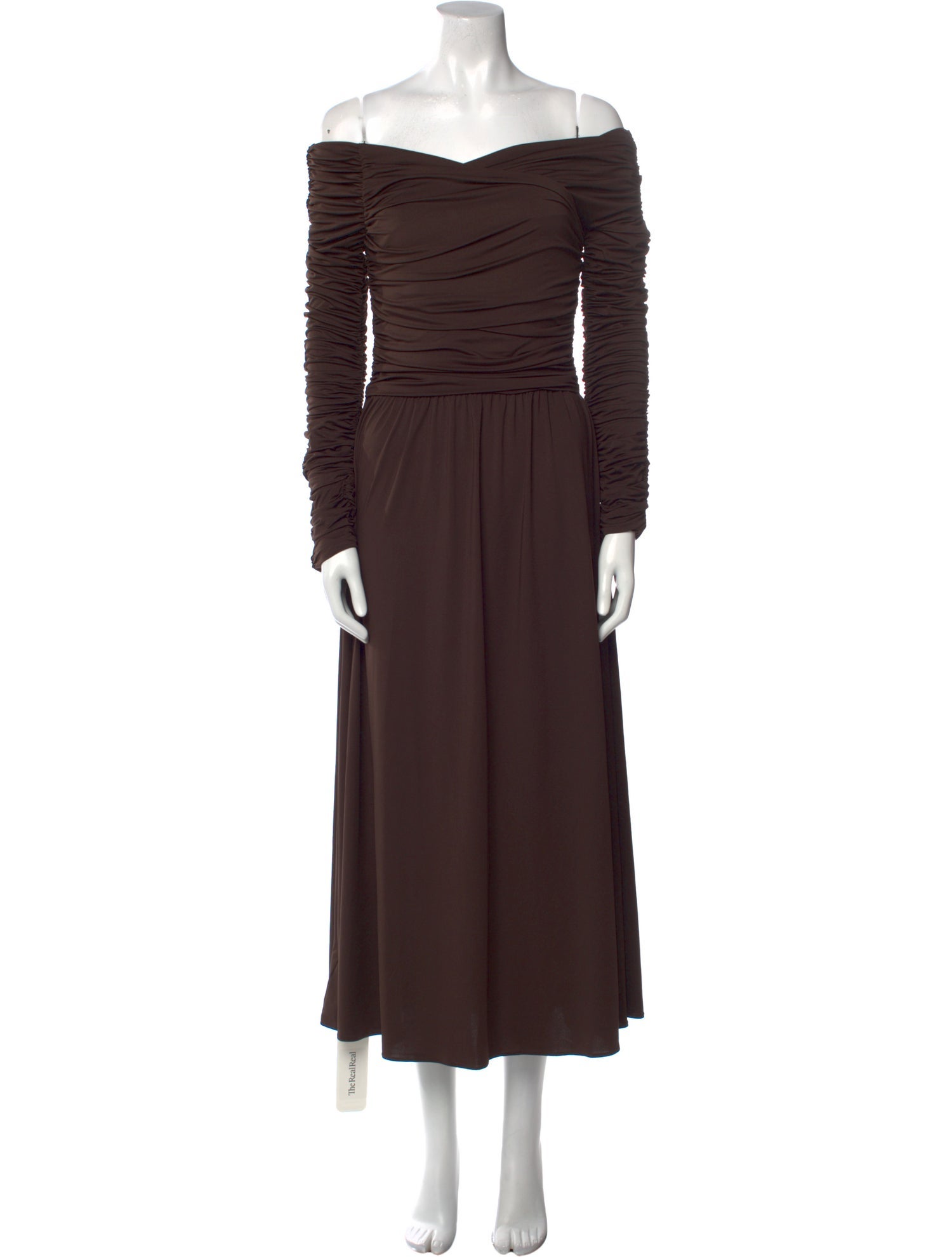 Altuzarra Off-The-Shoulder Midi Length Dress