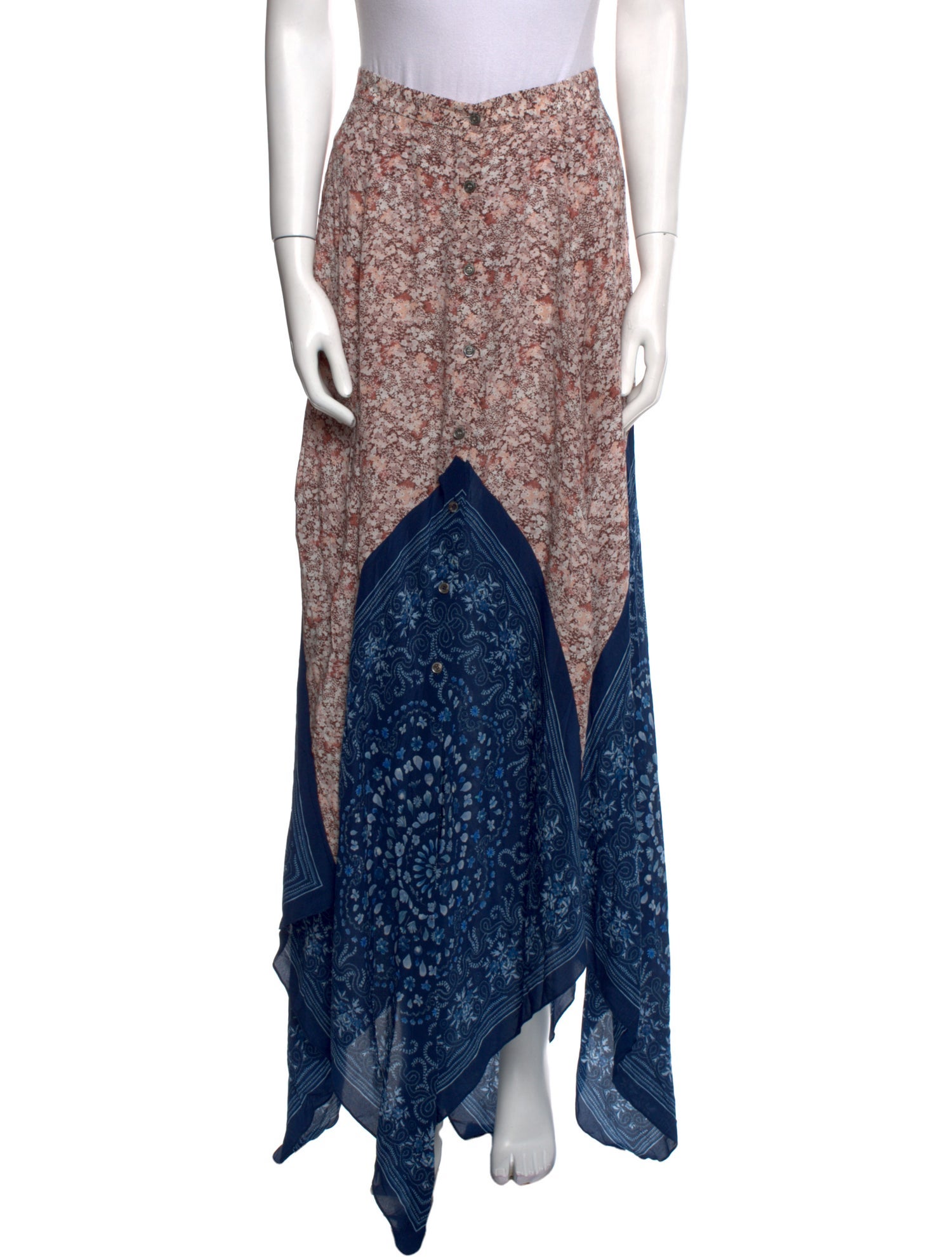 Altuzarra Floral Print Long Skirt
