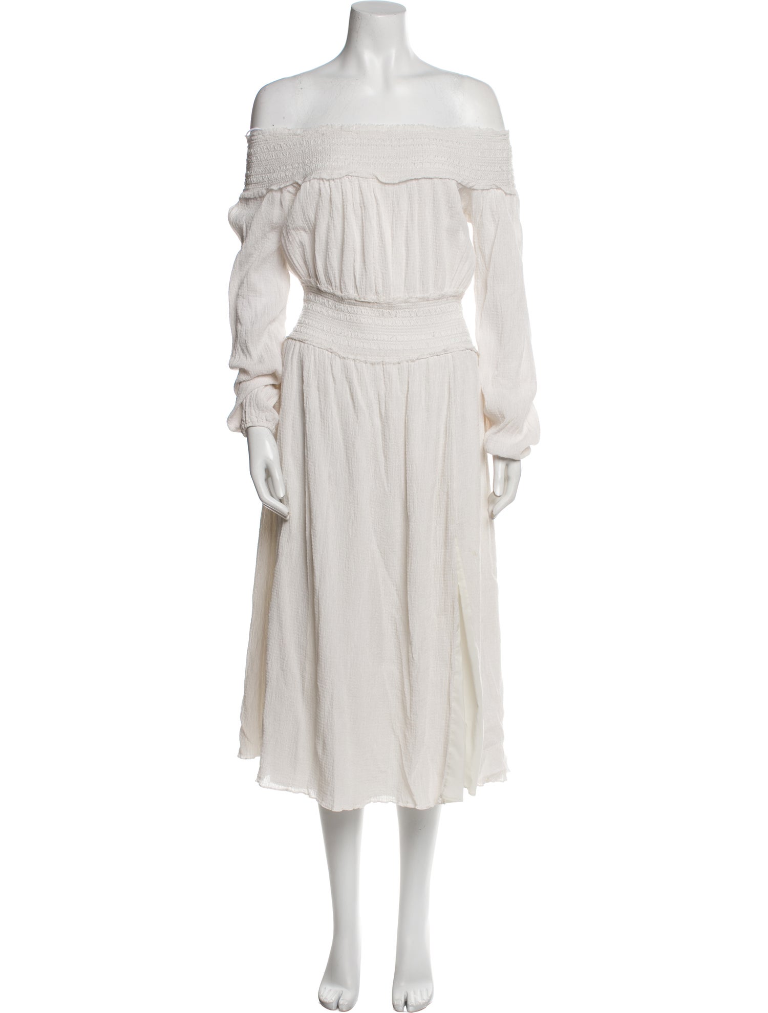 Altuzarra Off-The-Shoulder Midi Length Dress