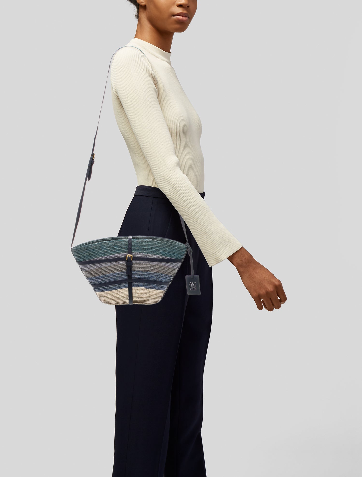 Altuzarra Straw Crossbody Bag
