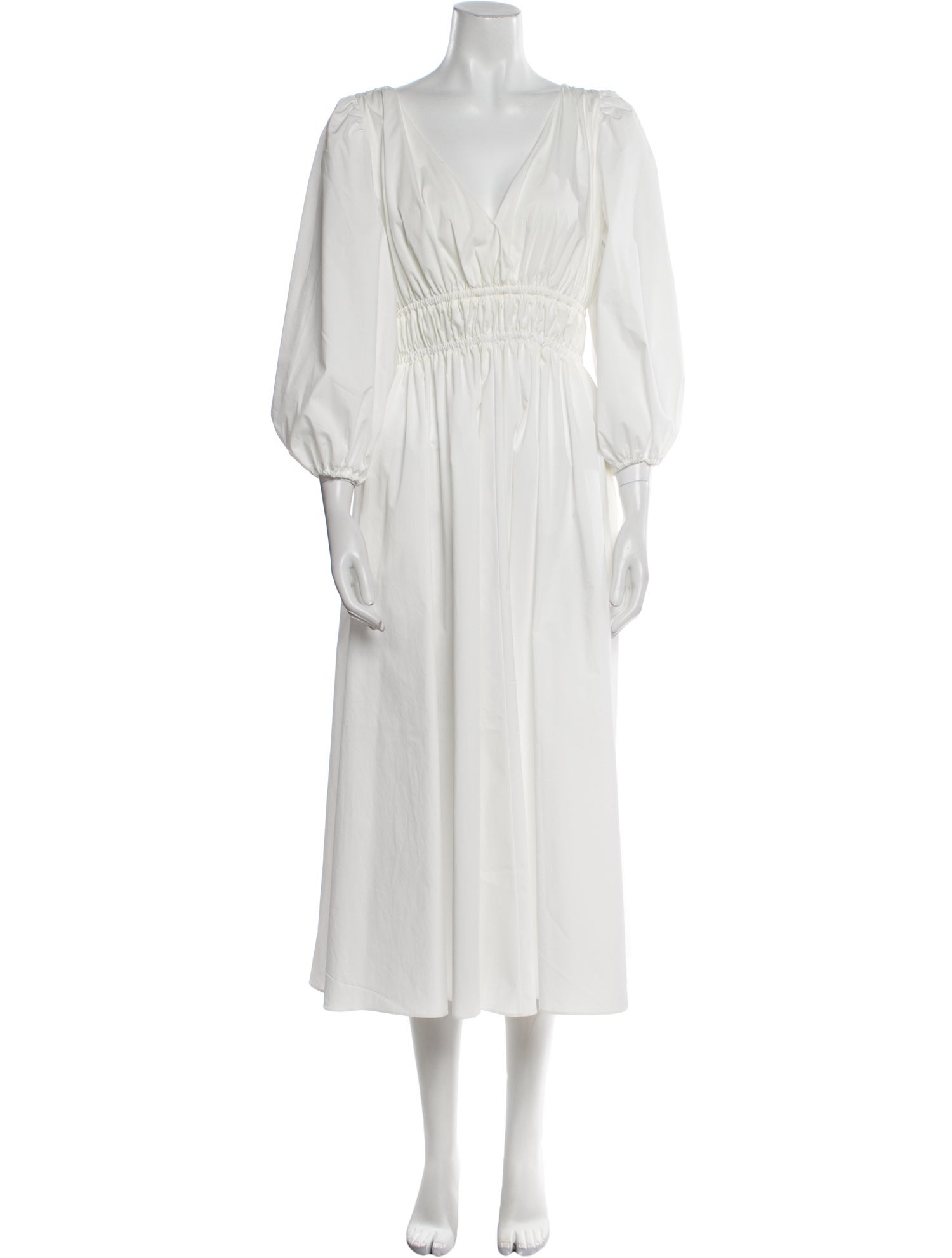 Altuzarra V-Neck Long Dress