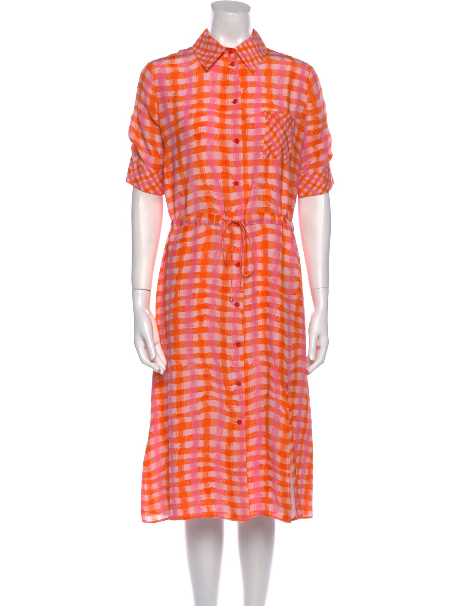Altuzarra Silk Midi Length Dress