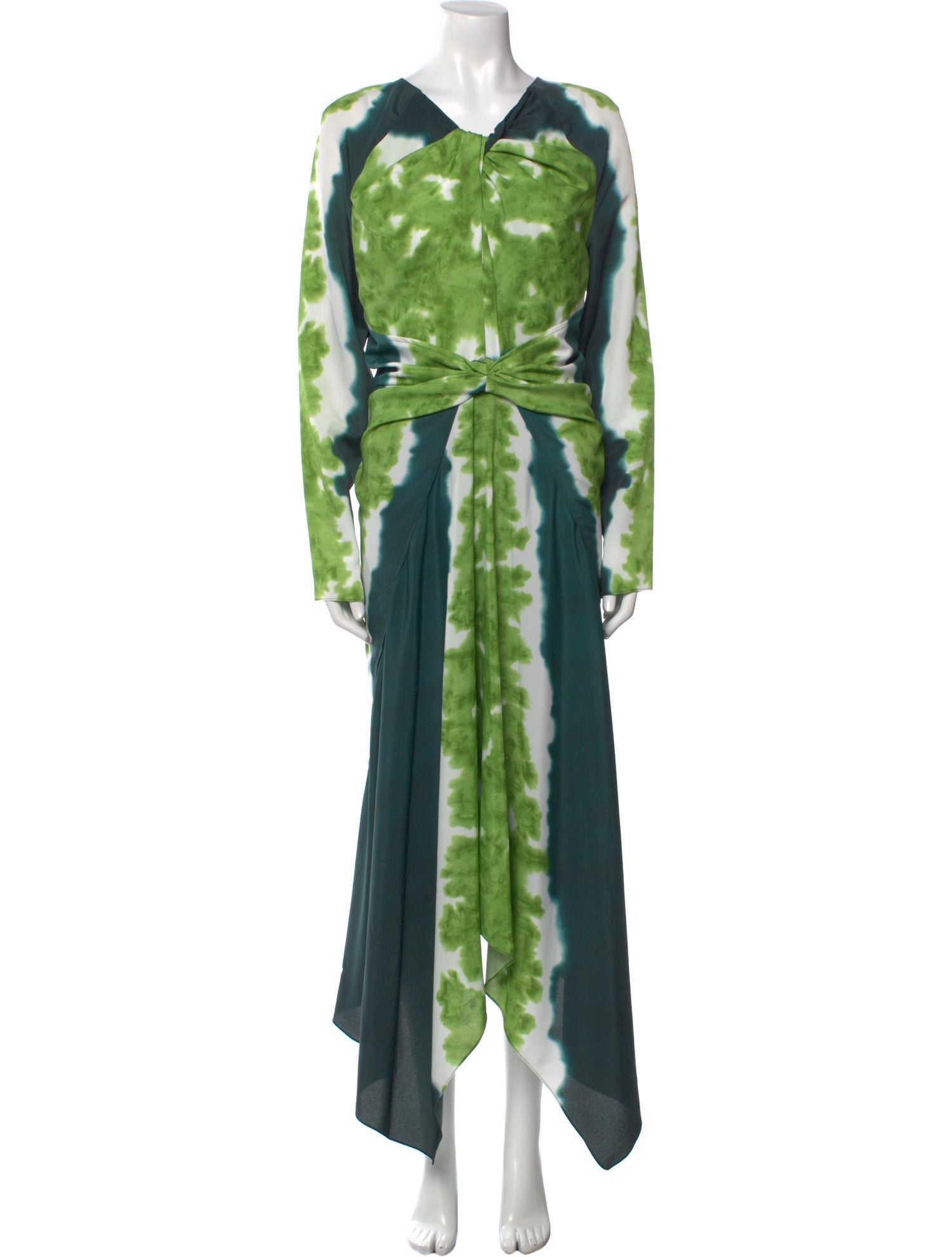 Altuzarra Tie-Dye Print Long Dress