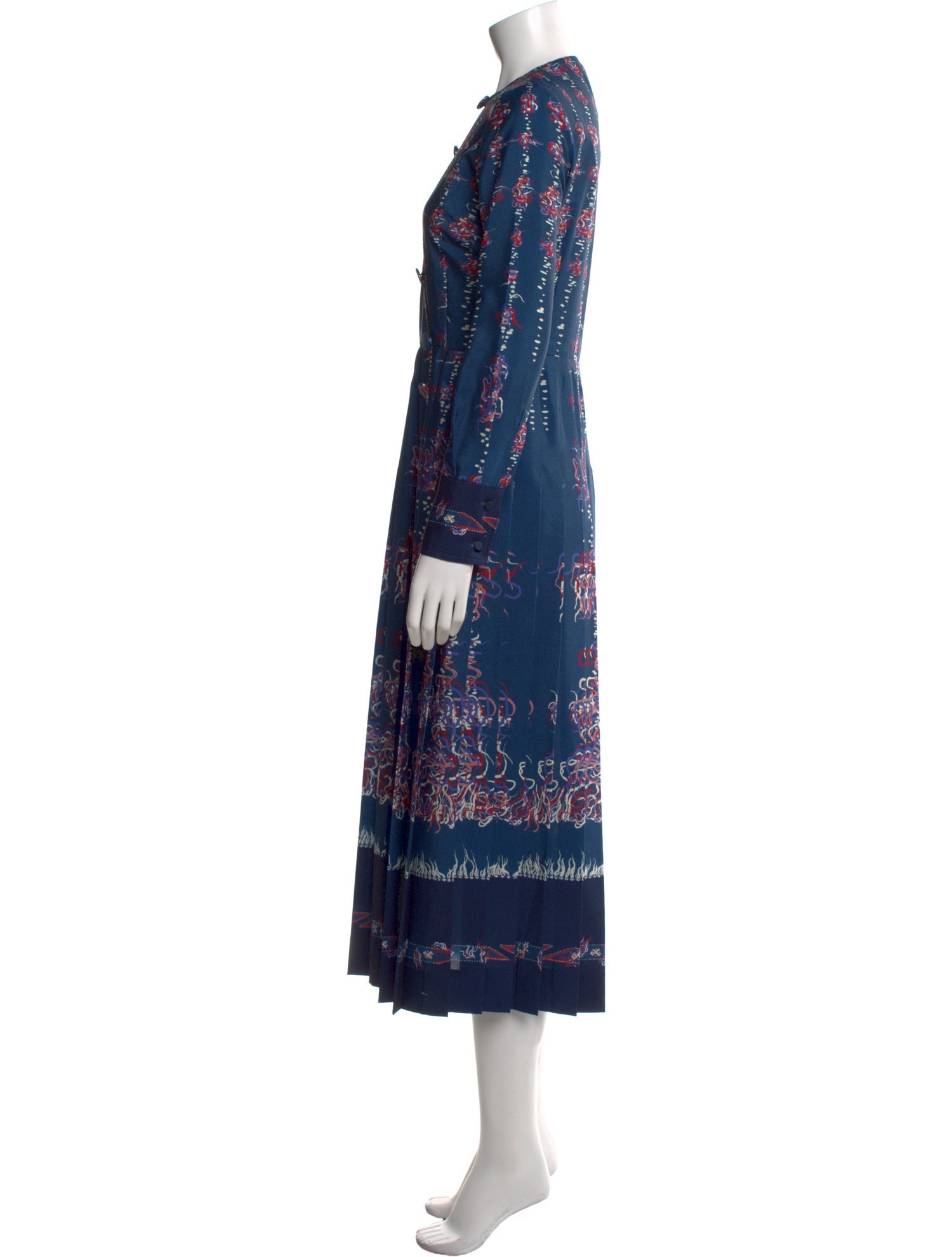 Altuzarra Printed Long Dress