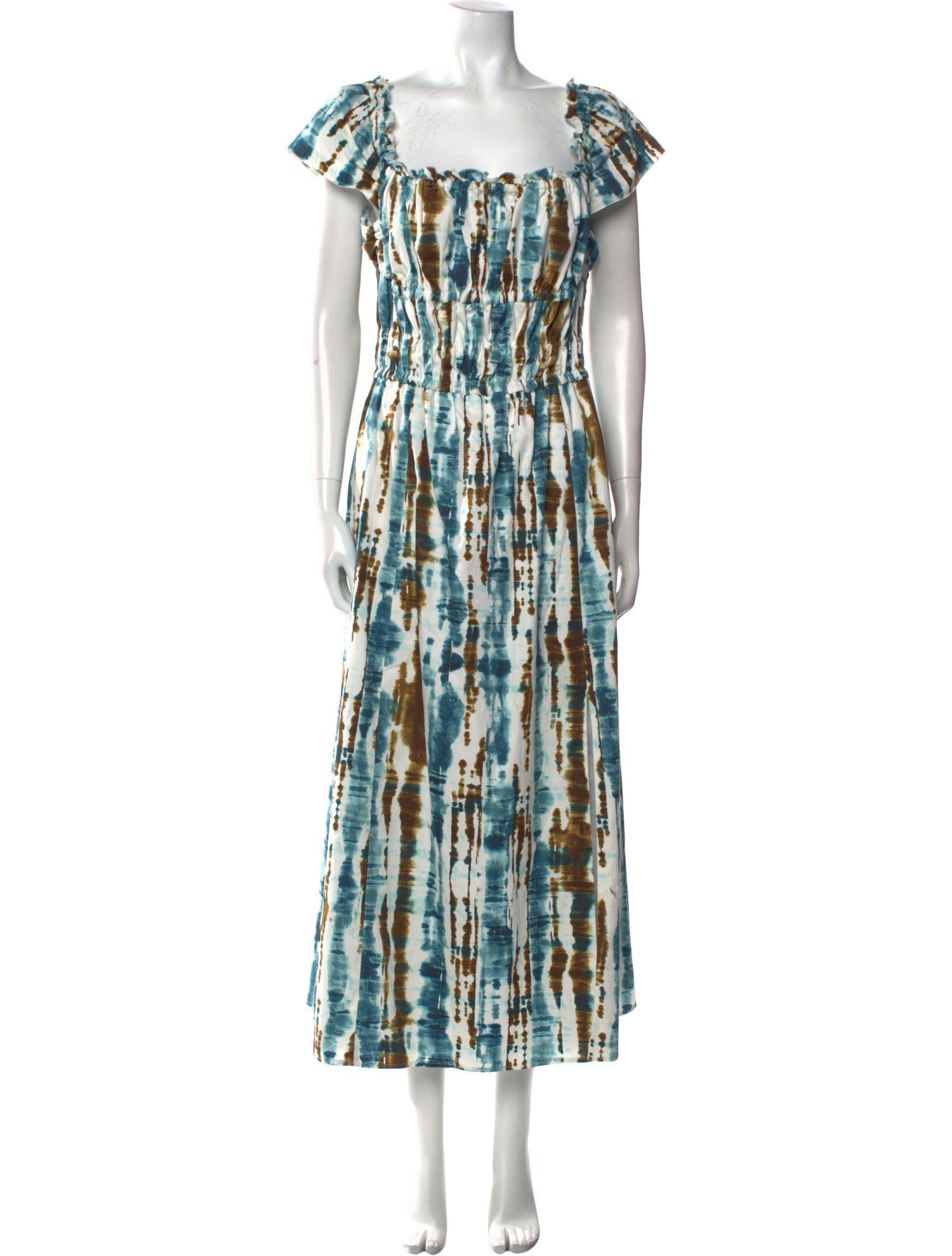 Altuzarra Printed Long Dress