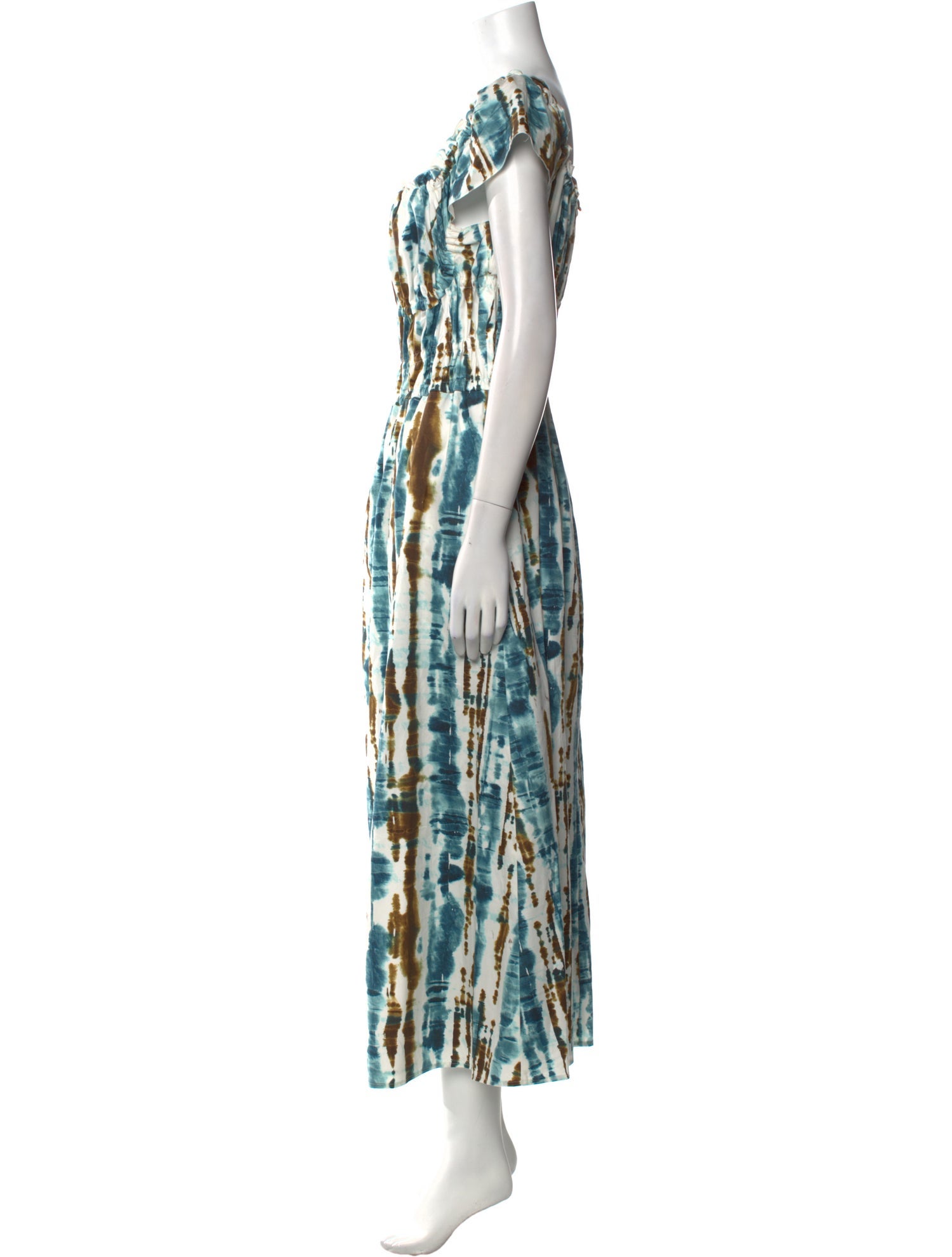Altuzarra Printed Long Dress