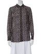Altuzarra Silk Printed Button-Up Top