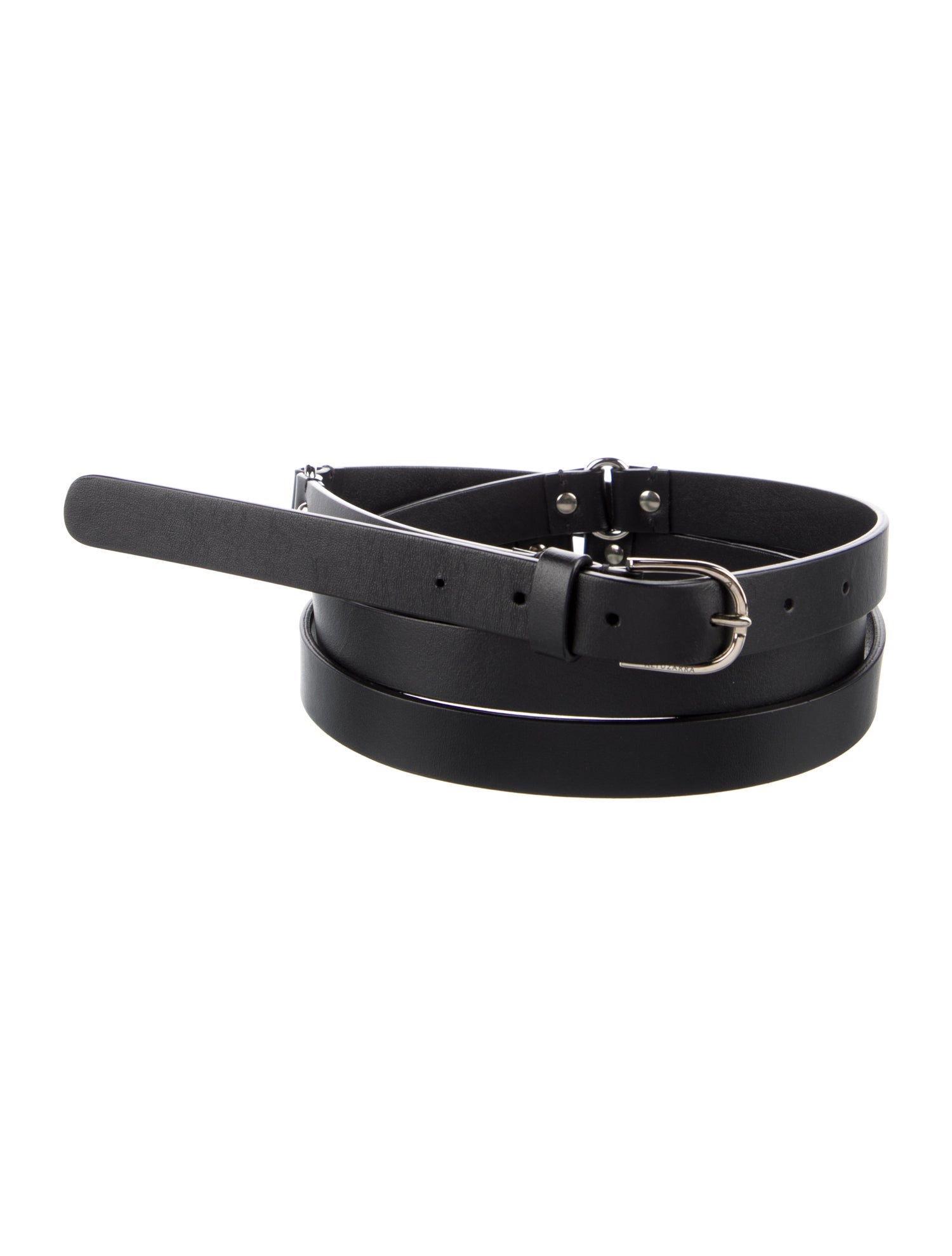 Altuzarra Skinny Leather Belt