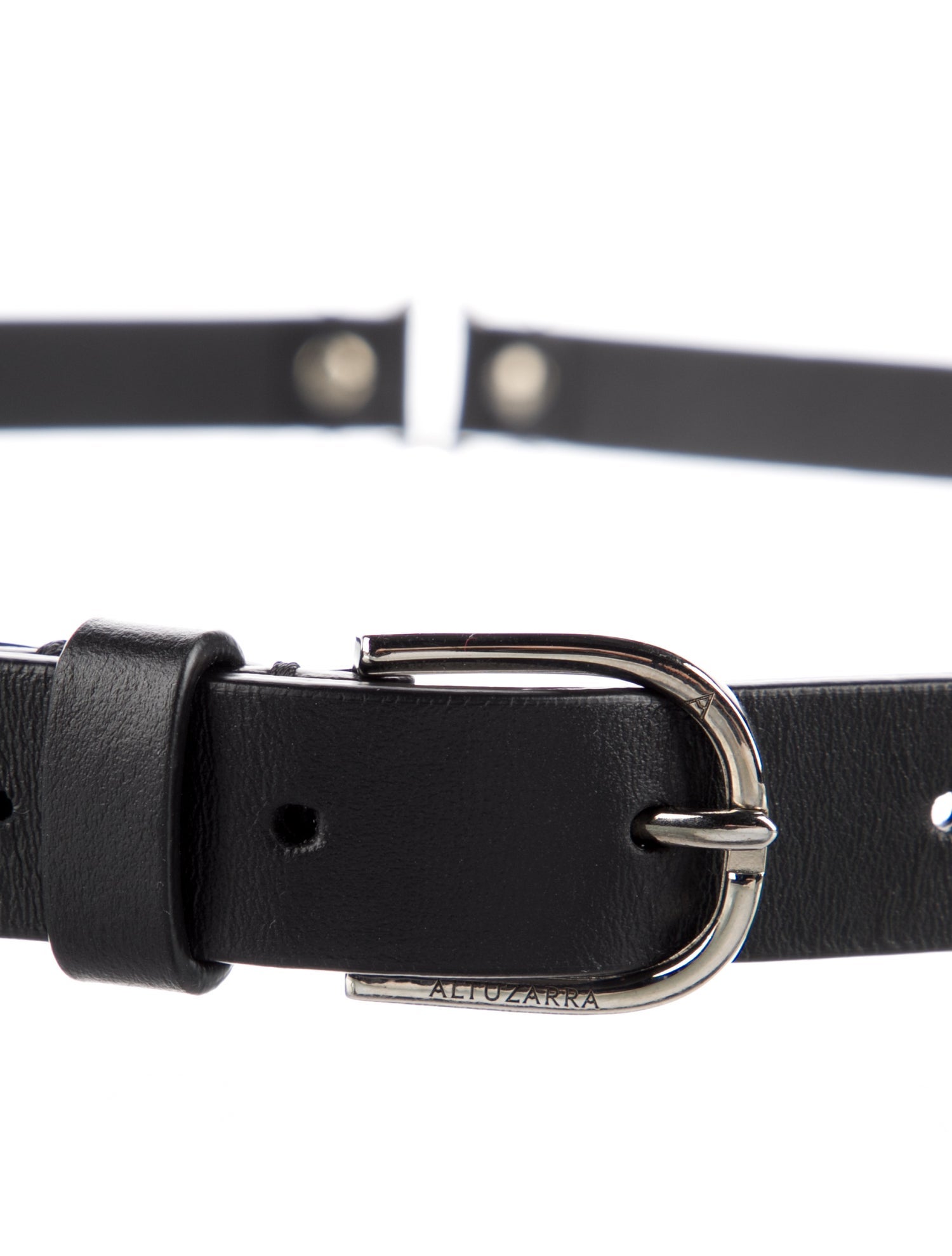 Altuzarra Skinny Leather Belt