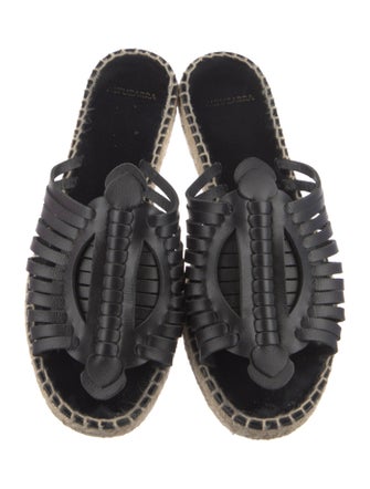 Altuzarra Leather Espadrilles