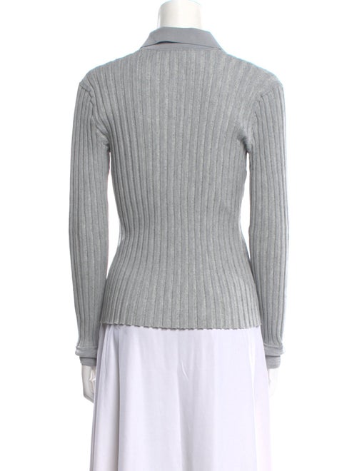 Altuzarra Striped Long Sleeve Button-Up Top