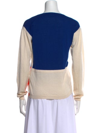 Altuzarra Wool Colorblock Pattern Sweater