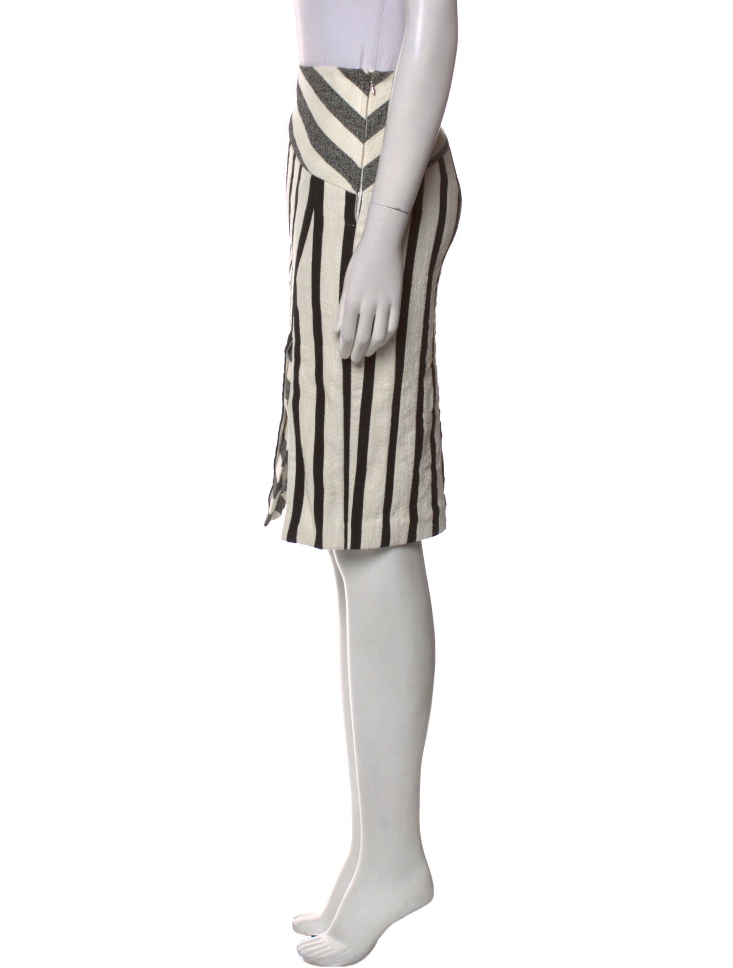 Altuzarra Striped Knee-Length Skirt