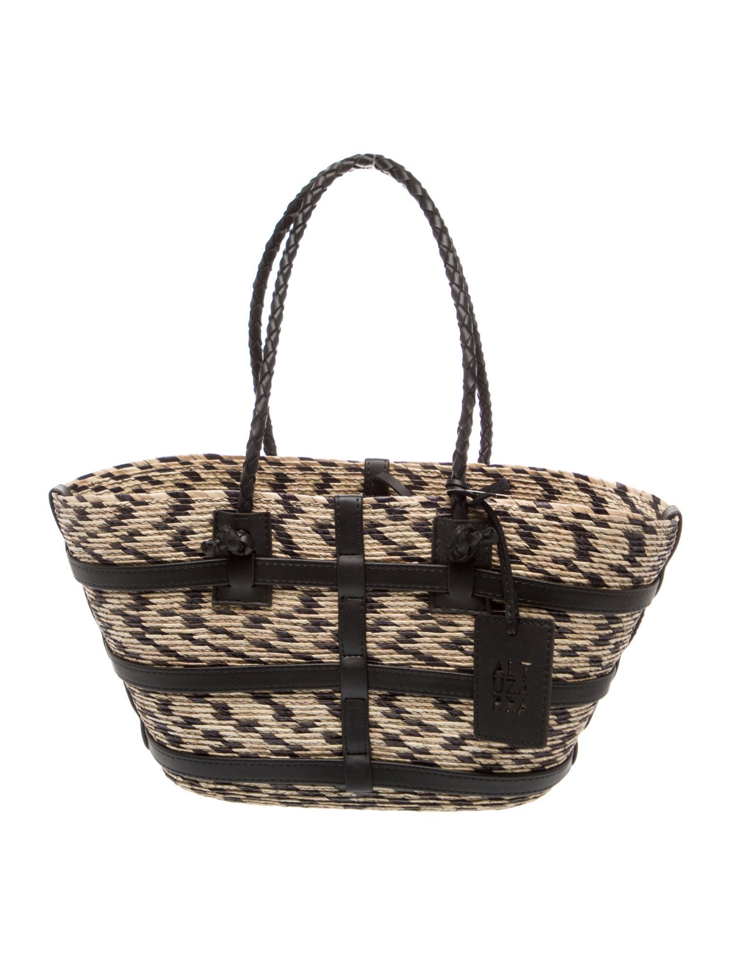 Altuzarra Straw Top Handle Bag