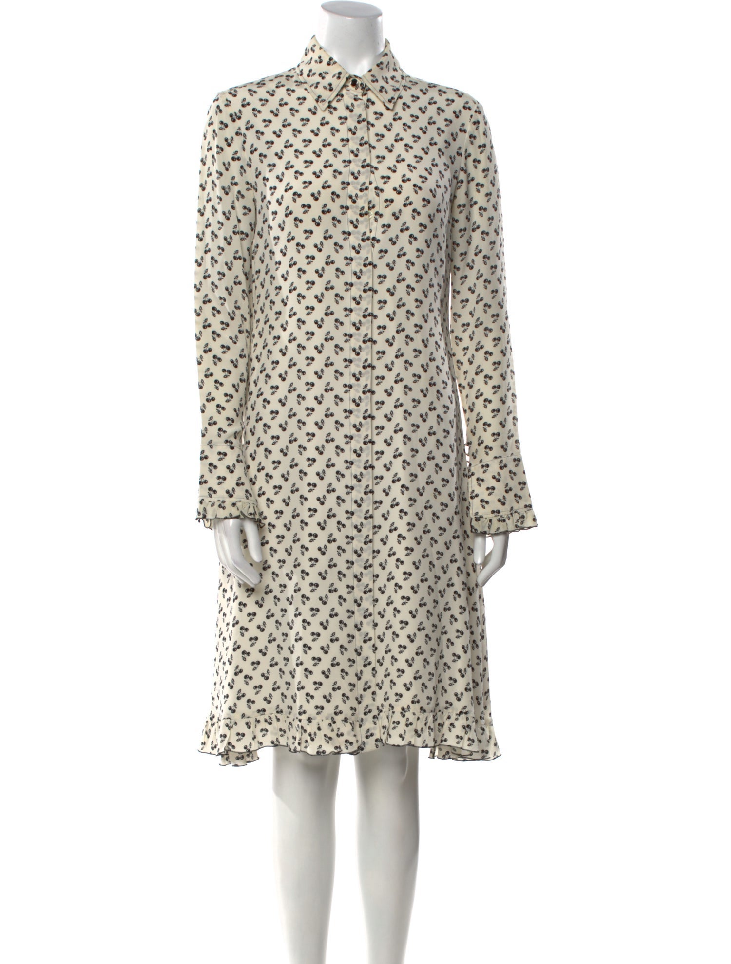 Altuzarra Silk Midi Length Dress