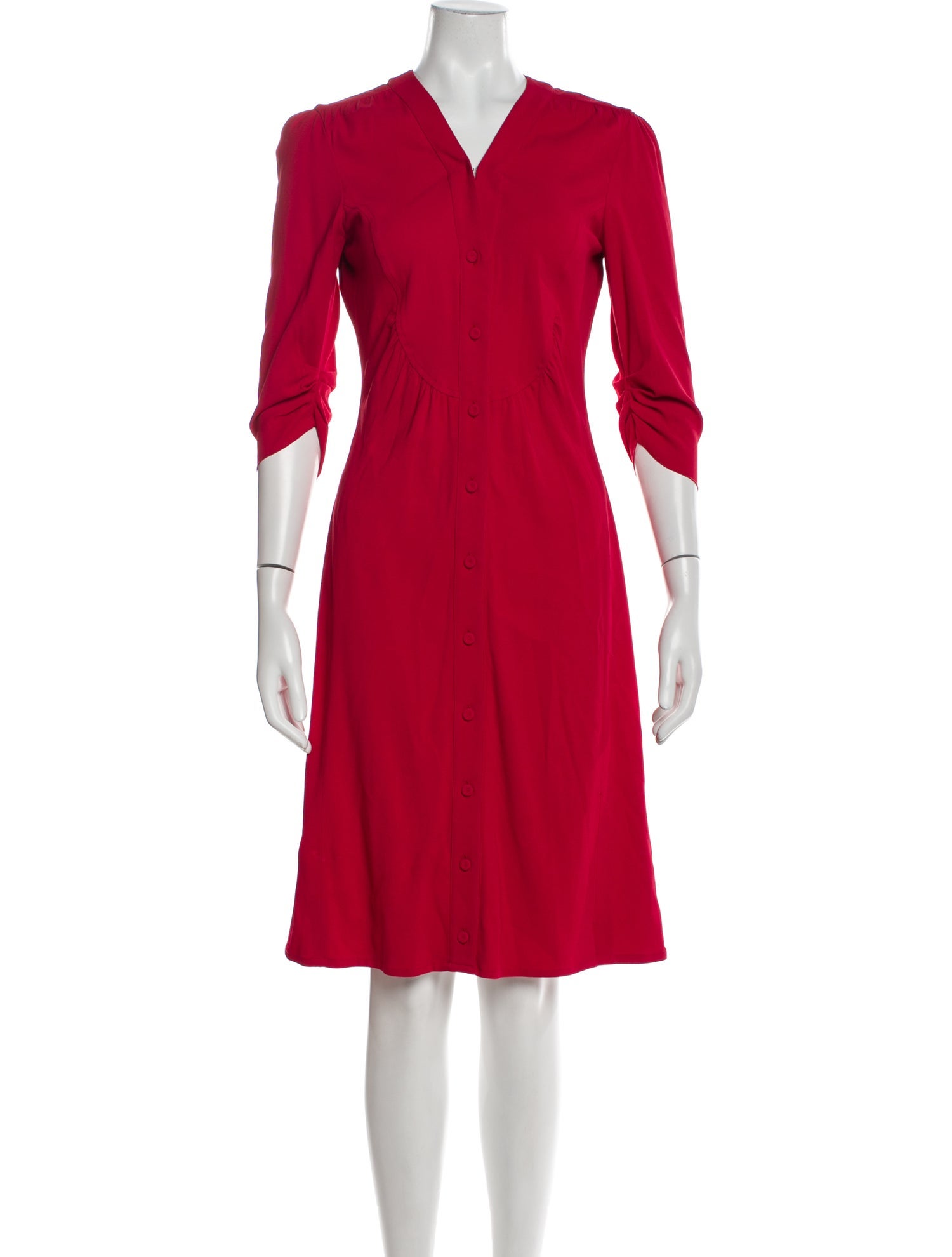 Altuzarra V-Neck Knee-Length Dress