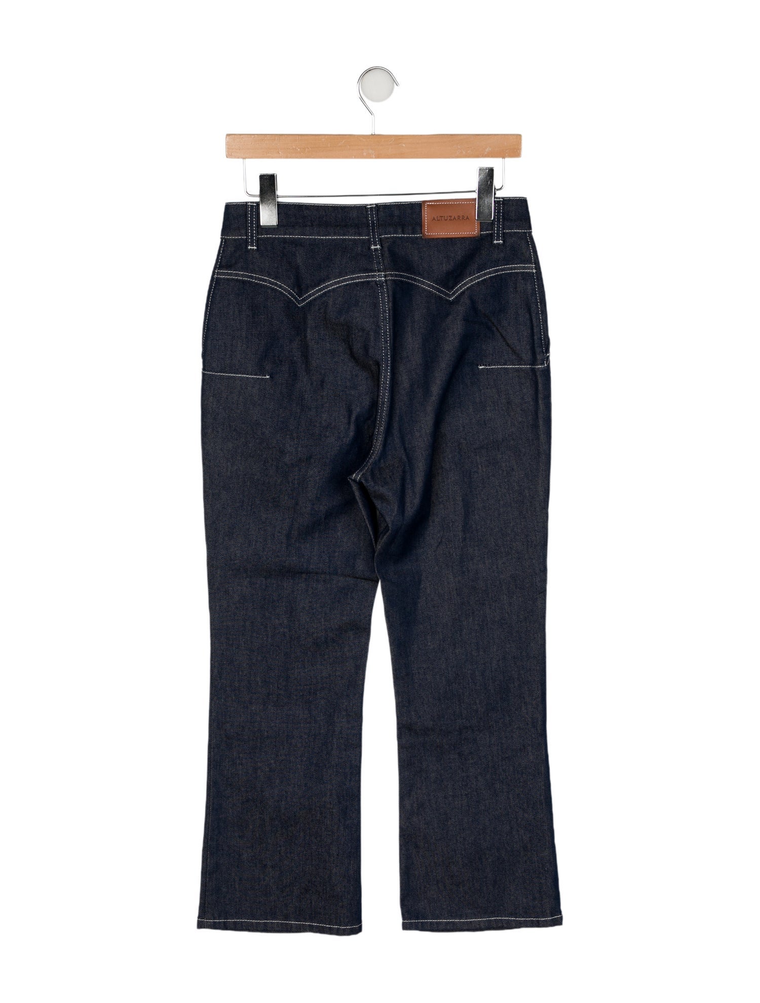 Altuzarra High-Rise Straight Leg Jeans