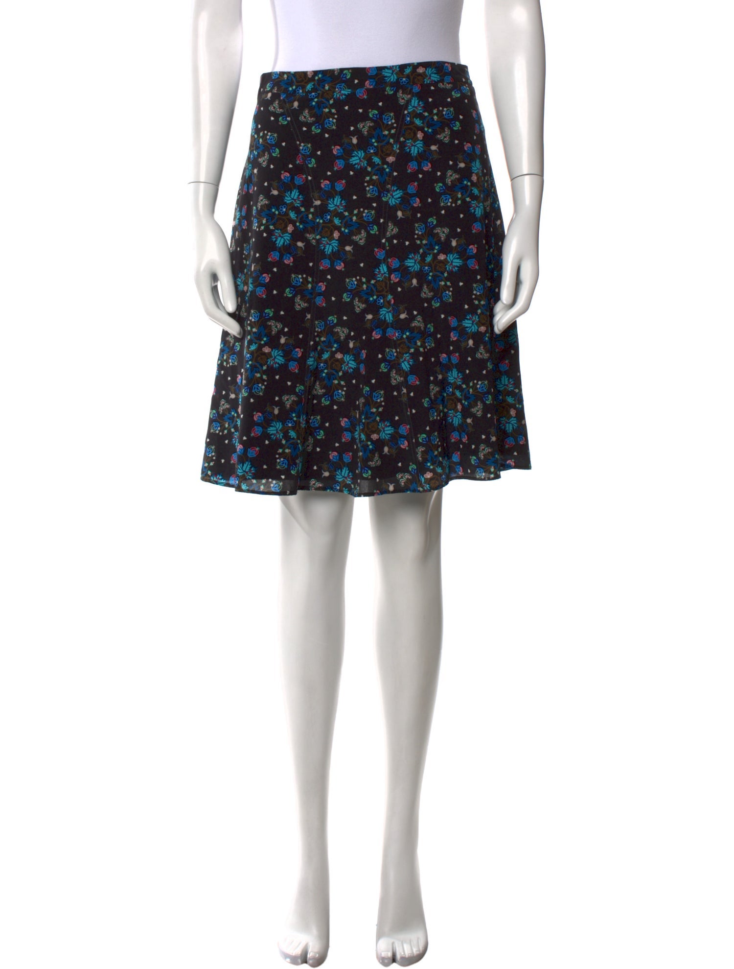 Altuzarra Silk Knee-Length Skirt