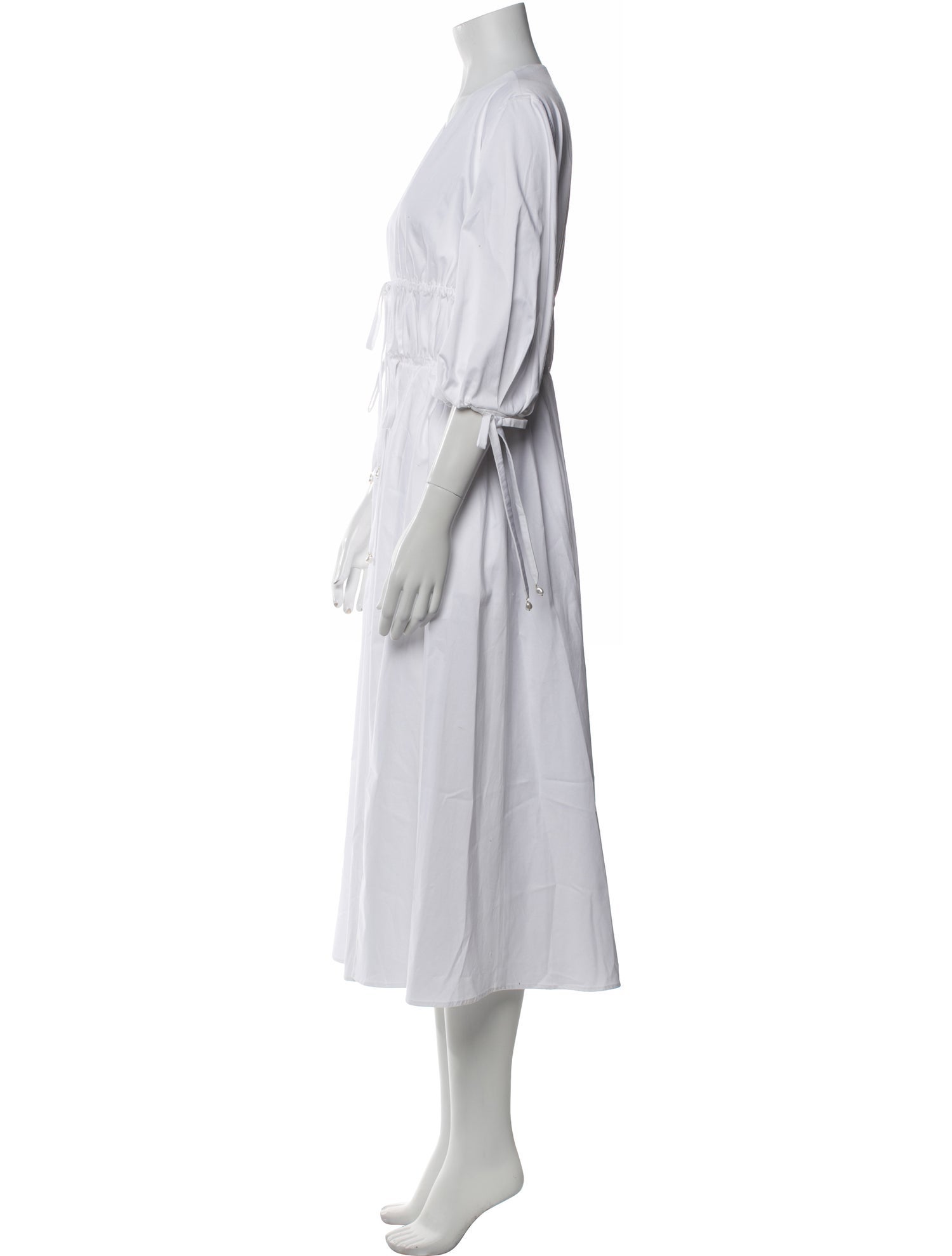 Altuzarra V-Neck Long Dress