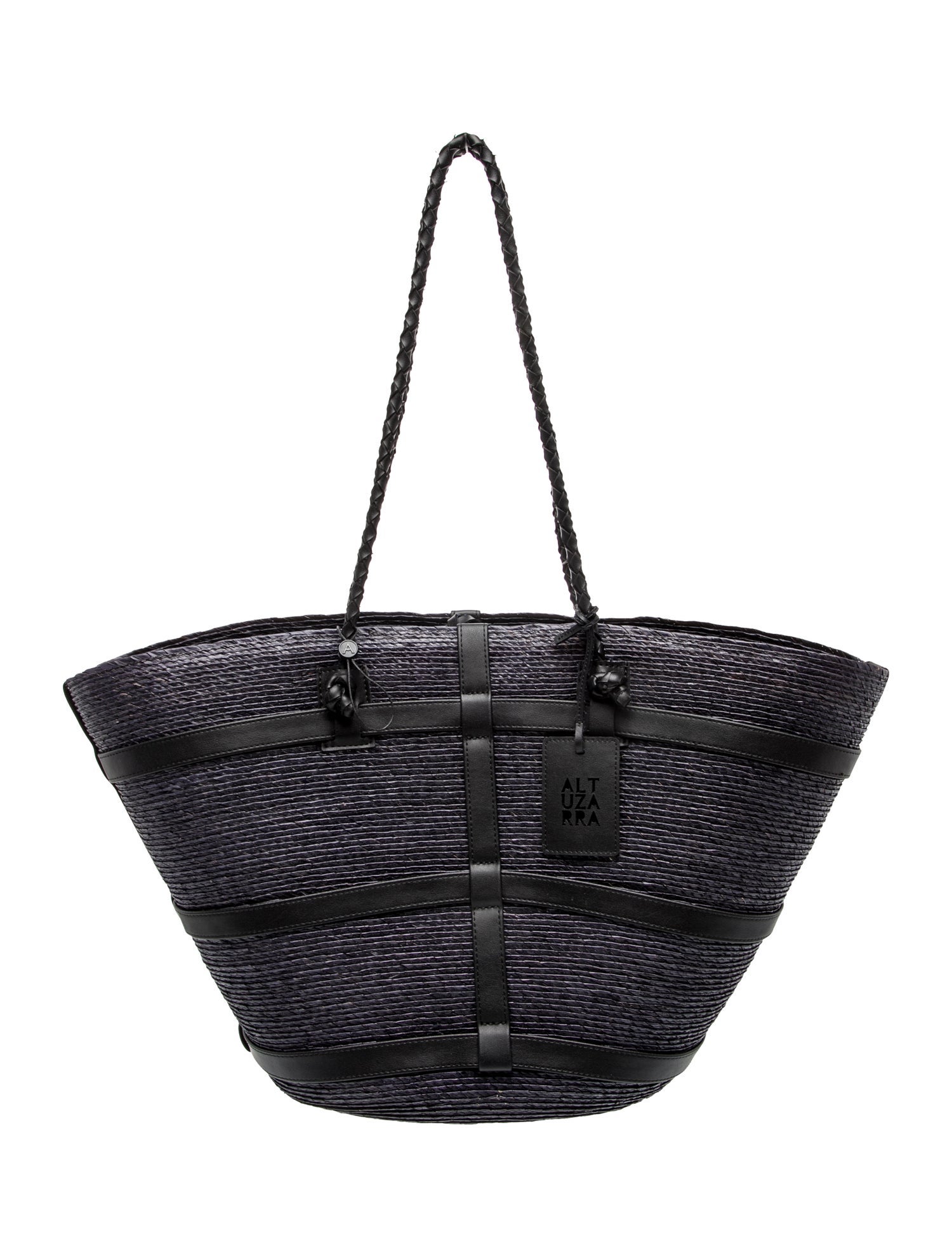 Altuzarra Raffia Bucket Bag w/ Tags